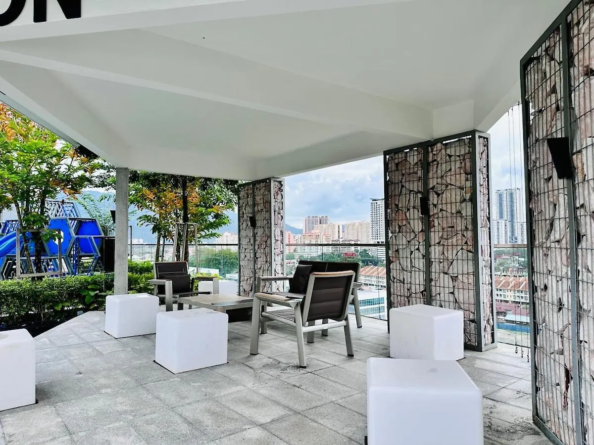 Apartment Cozy Luxury Suites Urban In Penang City View 10Pax George Town Malaysia