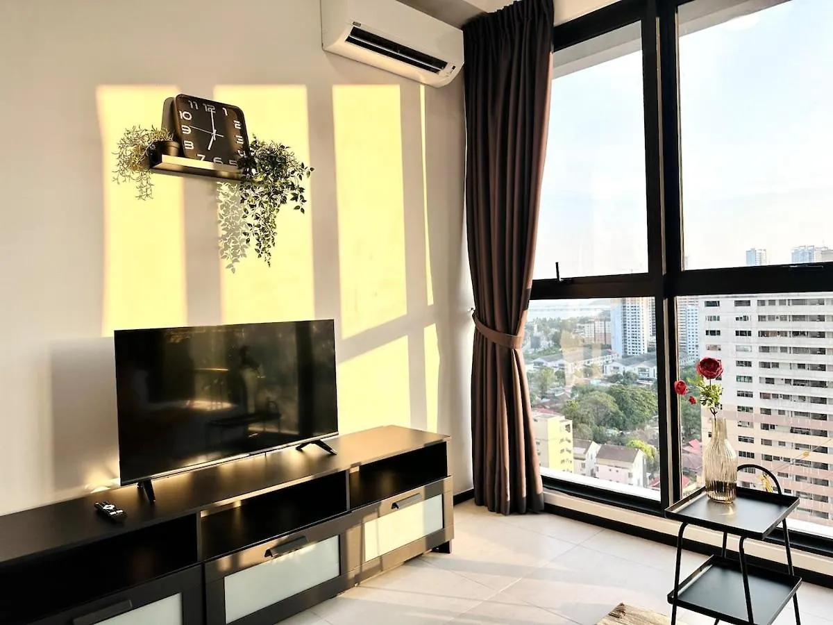 Cozy Luxury Suites Urban In Penang City View 10Pax George Town Malaysia