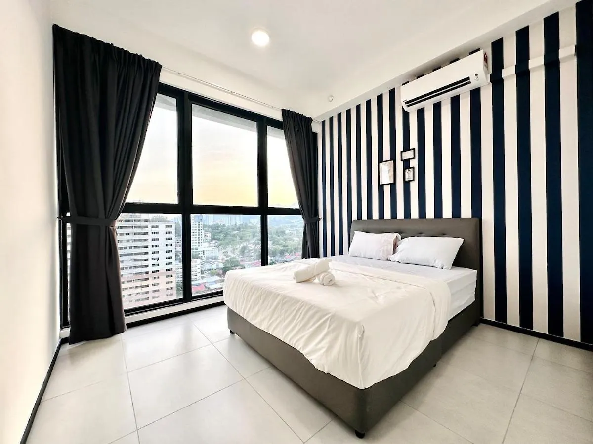 Cozy Luxury Suites Urban In Penang City View 10Pax George Town