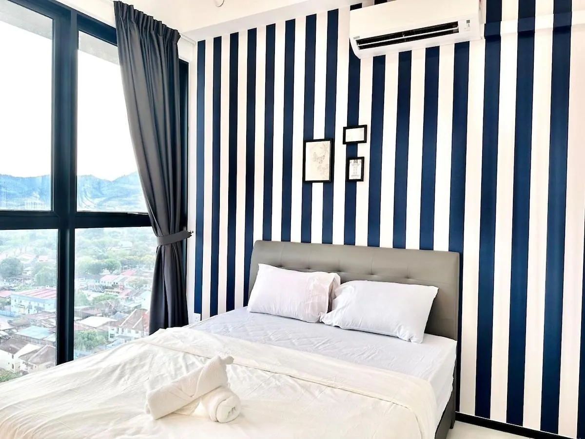 Apartment Cozy Luxury Suites Urban In Penang City View 10Pax George Town Malaysia